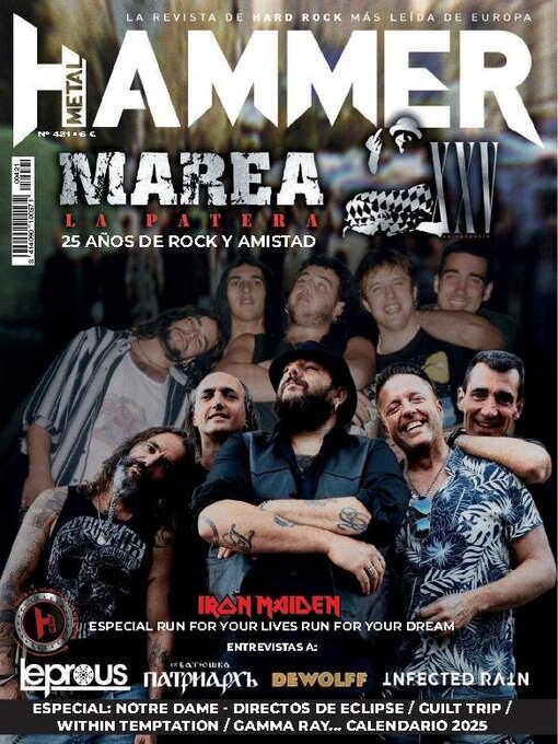 Title details for Metal Hammer by CONNECOR REVISTAS S.L. - Available